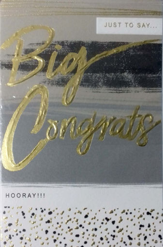 Picture of BIG CONGRATS CARD
